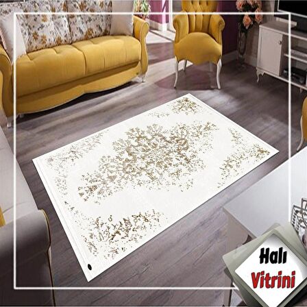 Dinarsu Salon Halısı Klasik 170x250 Gold GD006 060 Vizon