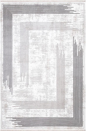 İpek Halı Salon Halısı 200x300 Gordion 16108 Gri
