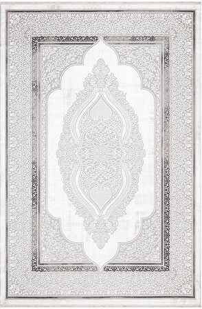 İpek Halı Yolluk Halısı 80x150 Gordion 16105 Gri