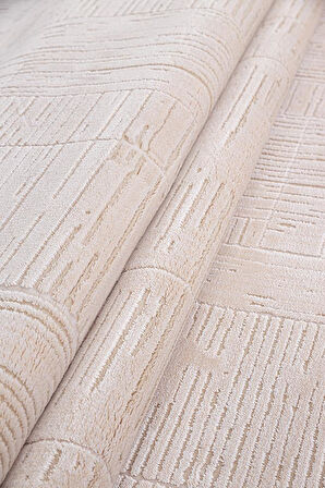 İpek Kişiye Özel Ölçü Kesme Halı Rivenna Lux Koleksiyonu 2452A Bej