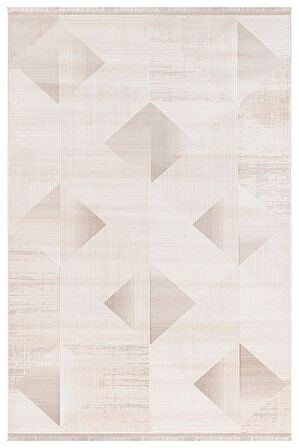 İpek Kişiye Özel Ölçü Kesme Halı Rivenna Lux Koleksiyonu 2453A Bej