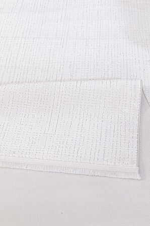 İpek Kişiye Özel Ölçü Kesme Halı Rivenna Lux Koleksiyonu 2460A Krem