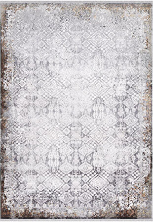 İpek Halı Yolluk Halısı 80x300 Roxanne 17168 Gri
