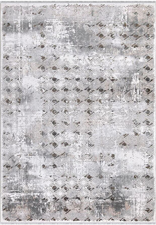 İpek Halı Yolluk Halısı 80x300 Roxanne 17193 Gri