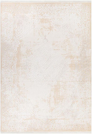 İpek Halı Salon Halısı 200x300 Gaspara 14506 Bej