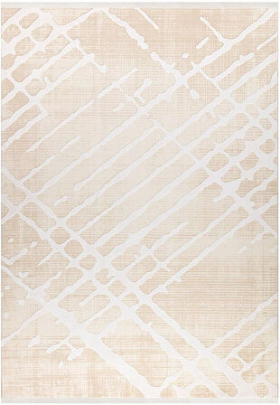 İpek Halı Salon Halısı 200x300 Gaspara 14582 Krem