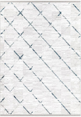 İpek Halı Salon Halısı 200x300 Gaspara 14855 Mavi