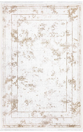 İpek Halı Salon Halısı 200x300 Sedefkar 16502 Krem