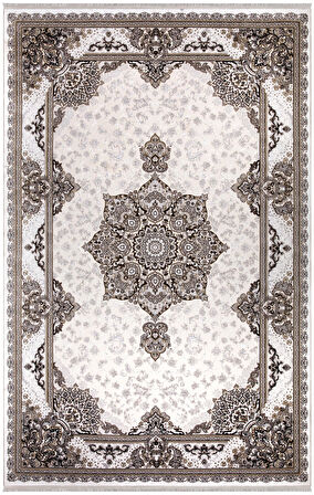 İpek Halı Oda Halısı 160x235 Sedefkar 16518 Krem