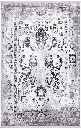 İpek Halı Salon Halısı 200x300 Sedefkar 16557 Gri