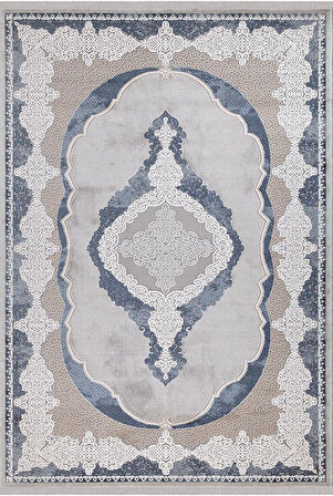 İpek Halı Salon Halısı 200x300 Safarin 7613A Gri