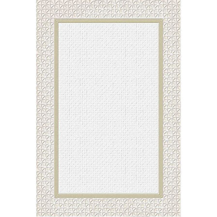 Kreasyon Halı Yolluk Halısı 80x150 Universal A0304 Krem