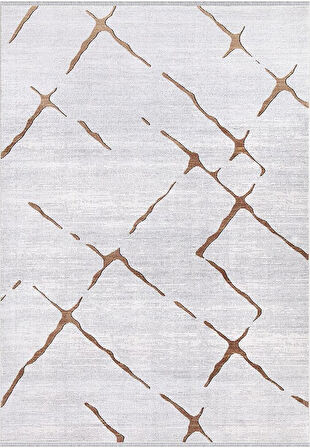 İpek Halı Kesme Kişiye Özel Ölçü Yolluk Halısı 100x600 Roxanne 17171 Gri