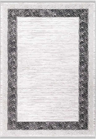 İpek Halı Yolluk Halısı 80x300 Anisa 15533 Siyah