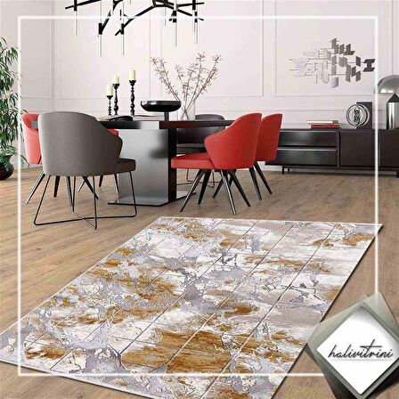 Efsane Salon Halısı Modern 200x290 Astra 31979 075 Turuncu