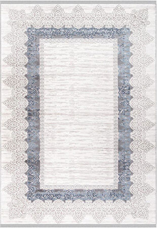İpek Halı Yolluk Halısı 80x300 Anisa 15954 Mavi