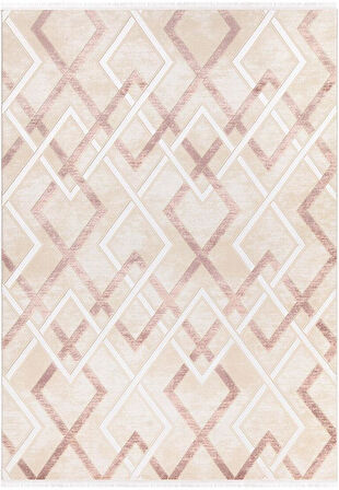 İpek Halı Oda Halısı 160x235 Gaspara 14901 Pembe