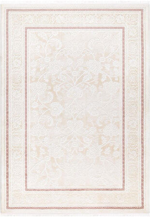 İpek Halı Salon Halısı 200x300 Gaspara 14905 Pembe