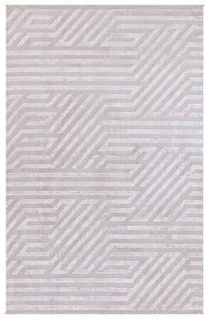 İpek Halı Salon Halısı 200x300 Gaspara 14876 Krem