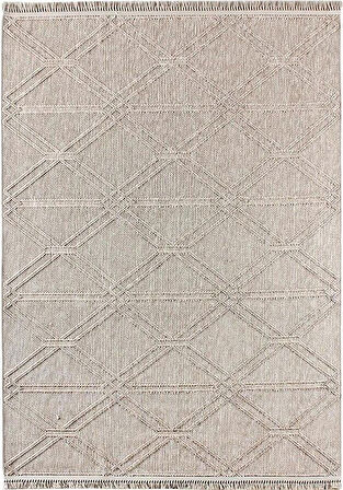 Kreasyon Halı Özel Ölçü Salon Halısı 200x450 Nossa A0137 Bej