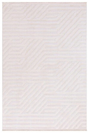 İpek Halı Kişiye Özel Ölçü Yolluk Halısı 100x400 Gaspara 14973 Krem