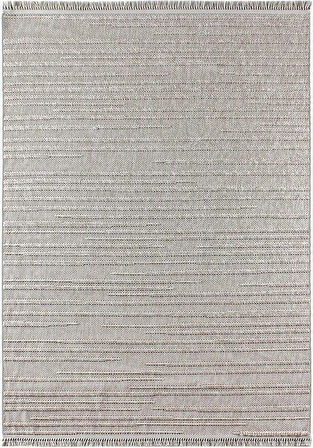 Kreasyon Halı Özel Ölçü Oda Halısı 120x250 Nossa A0138 Gri