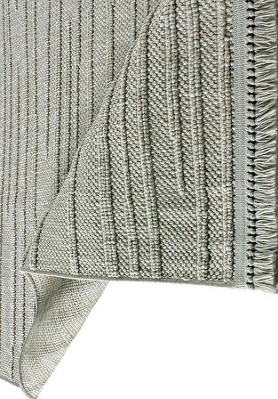 Kreasyon Halı Özel Ölçü Oda Halısı 120x250 Nossa A0138 Gri