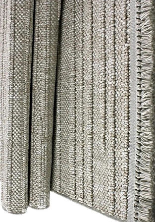 Kreasyon Halı Özel Ölçü Oda Halısı 120x250 Nossa A0138 Gri