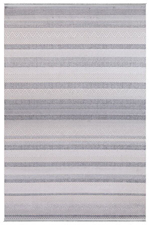 İpek Halı Kişiye Özel Ölçü Yolluk Halısı 100x450 Roxanne 17263 Gri