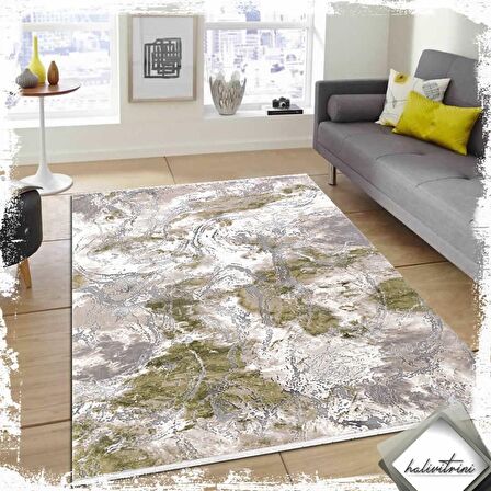Padişah Salon Halısı Modern 200x290 Eternity 31970 041 Yeşil