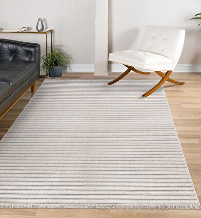 İpek Halı Kişiye Özel Ölçü Yolluk Halısı 80x400 Almond 11400 Krem