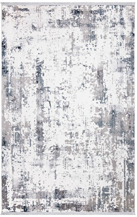 Novo Home Halı Kişiye Özel Ölçü Yolluk Halısı 100x250 Orkide ORK0101 Gri