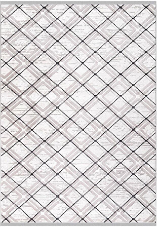 İpek Halı Kişiye Özel Ölçü Yolluk Halısı 100x350 Anisa 15528 Krem