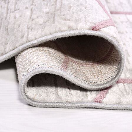 İpek Halı Kişiye Özel Ölçü Yolluk Halısı 80x250 Anisa 15534 Pembe