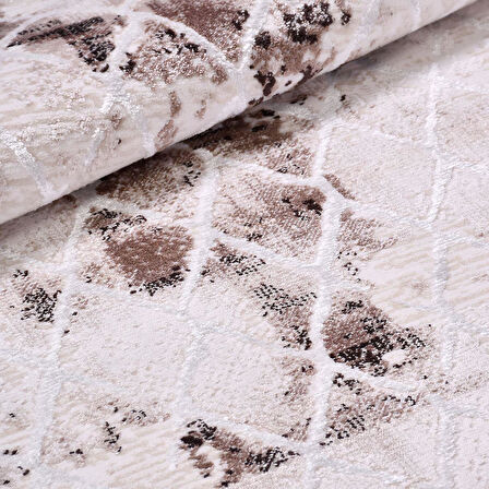 İpek Halı Kişiye Özel Ölçü Yolluk Halısı 80x350 Anisa 15911 Krem