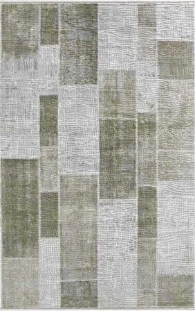 Merinos Yolluk Halısı Modern 100x200 Therapy 19124 040 Yeşil