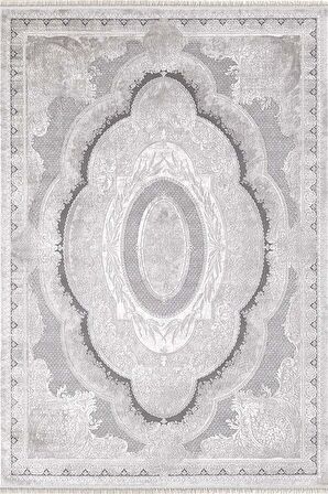 Merinos Yolluk Halısı Klasik 80x300 Rodin 19774 096 Gri