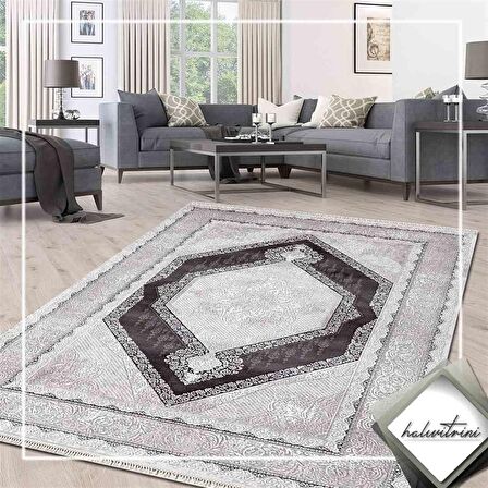 Merinos Yolluk Halısı Klasik 80x300 Rodin 19769 095 Gri