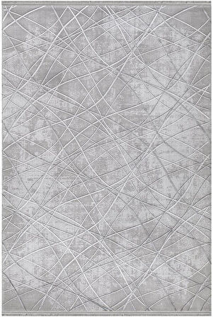 İpek Halı Özel Ölçü Oda Halısı 120x350 Sardes 6310A Gri