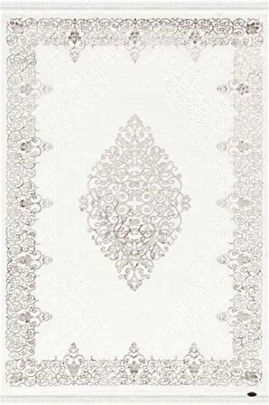 Dinarsu Oval Halısı Klasik 80x150 Gold GD001 670 Krem