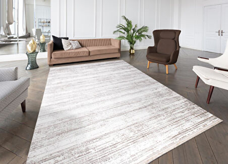 İpek Halı Özel Ölçü Oda Halısı 120x550 Gordion 16103 Gri