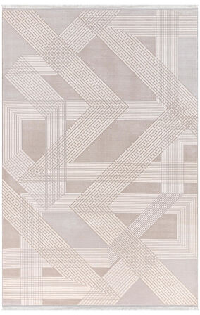 İpek Halı Özel Ölçü Oda Halısı 120x300 Sihir 17420 Bej