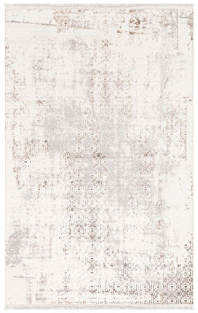 İpek Halı Özel Ölçü Oda Halısı 120x350 Sihir 17415 Bej