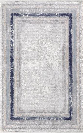 Padişah Halı Kişiye Özel Ölçü Yolluk Halısı 80x350 Eternity 31972 030 Mavi