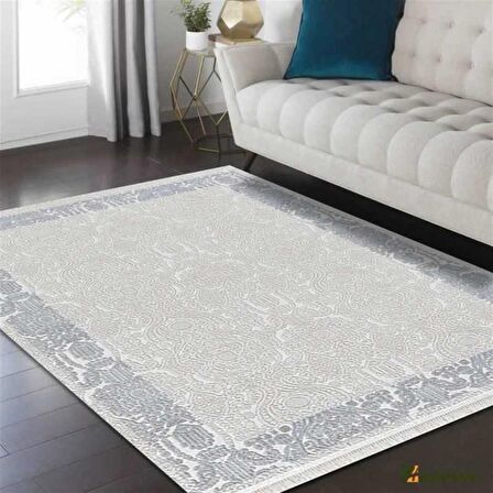 Efsane Salon Halısı Modern 200x290 Ihlara HR009063 Mavi