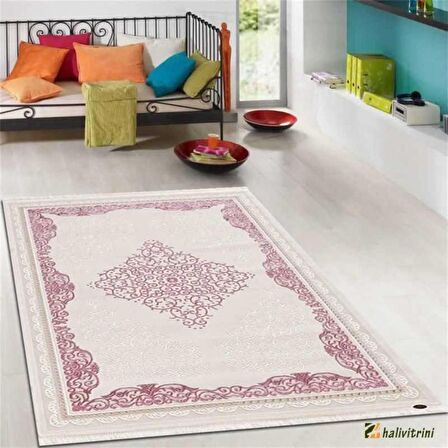 Efsane Oda Halısı Klasik 150X233 Vento VE001655 Pembe