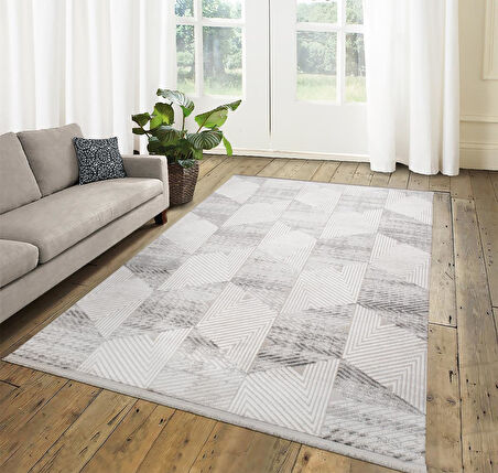 İpek Halı Kişiye Özel Ölçü Salon Halısı 200x350 Filiya 11253 Krem