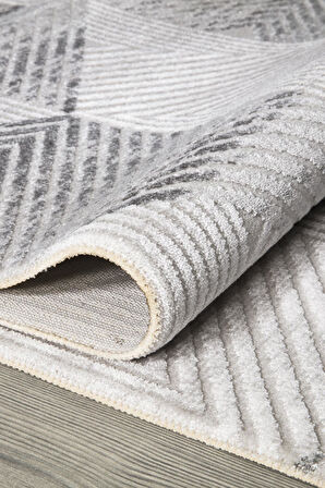 İpek Halı Kişiye Özel Ölçü Salon Halısı 200x350 Filiya 11253 Krem