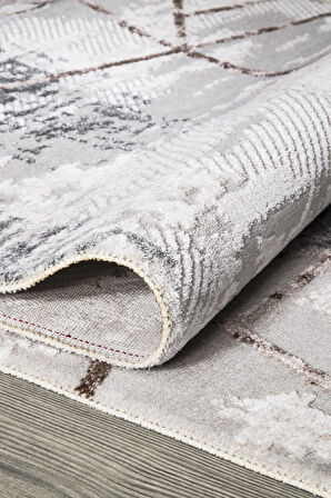 İpek Halı Kişiye Özel Ölçü Oda Halısı 120x450 Filiya 11254 Krem