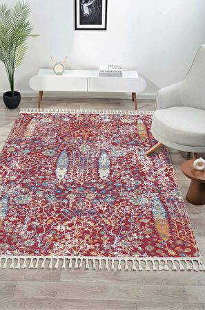 Kreasyon Halı Yolluk Halısı 100x200 Antique AN004 Çok Renkli